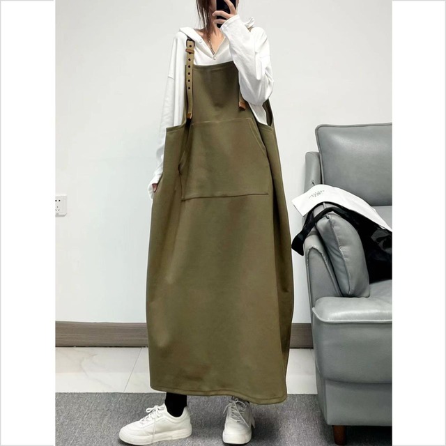 ゆったりシルエット ワイドジャンスカ Ln00250