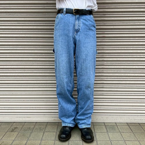 00s Lee CARPENTER ペインター パンツ ヴィンテージ デニム W72cm リー アメカジ ワークスタイル ジーパン ストレート インディゴ 90s