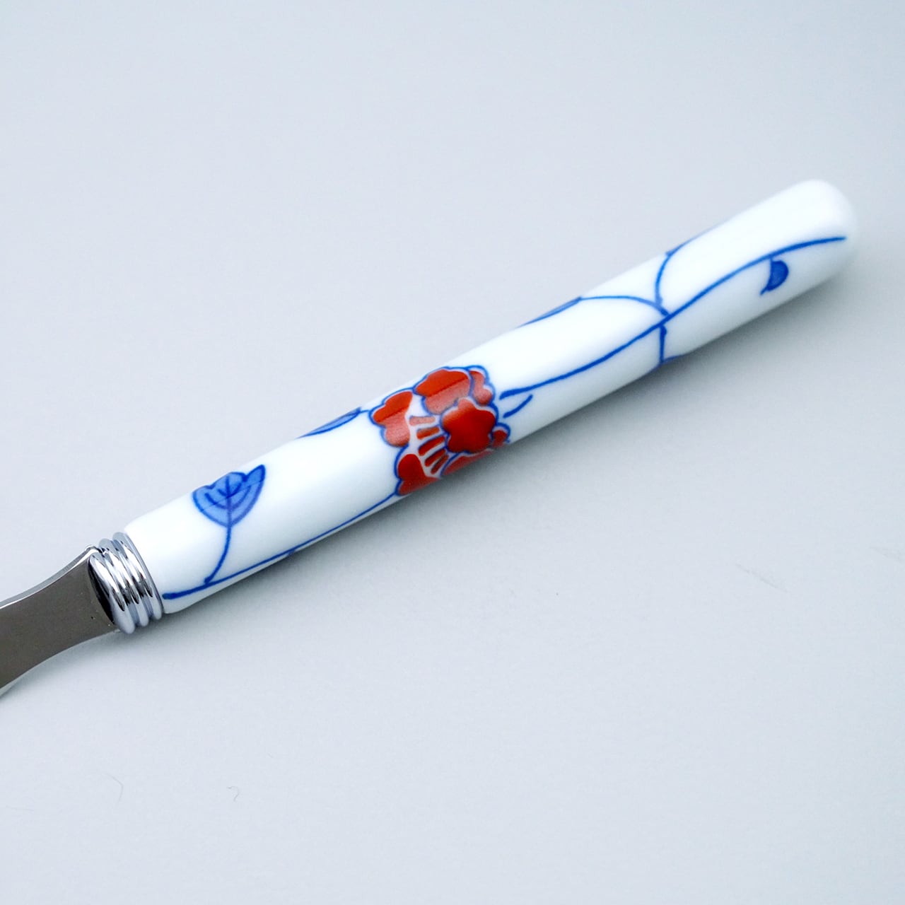 ペーパーナイフ大 赤牡丹 | 文翔窯 bunsyohgama