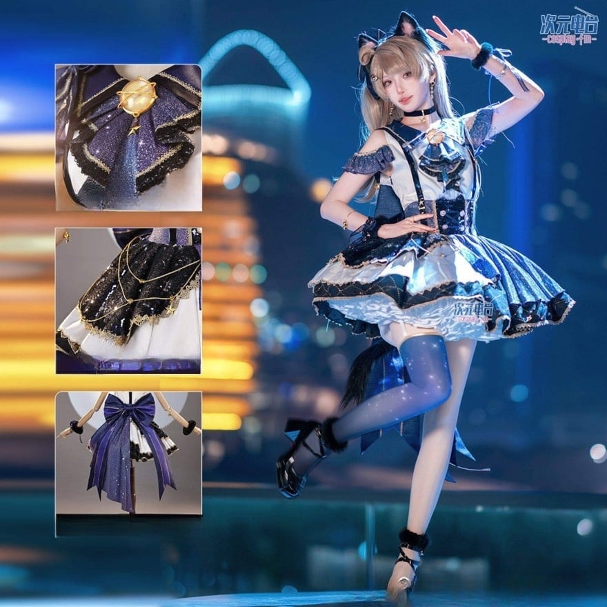アイドル衣装｜猫耳と星チャームが輝くナイトスター｜SEASONZ