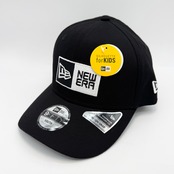 【キッズ】NEW ERA 9FIFTY/950SS YTH 950SS BOXLOGO BLK WHI 25J