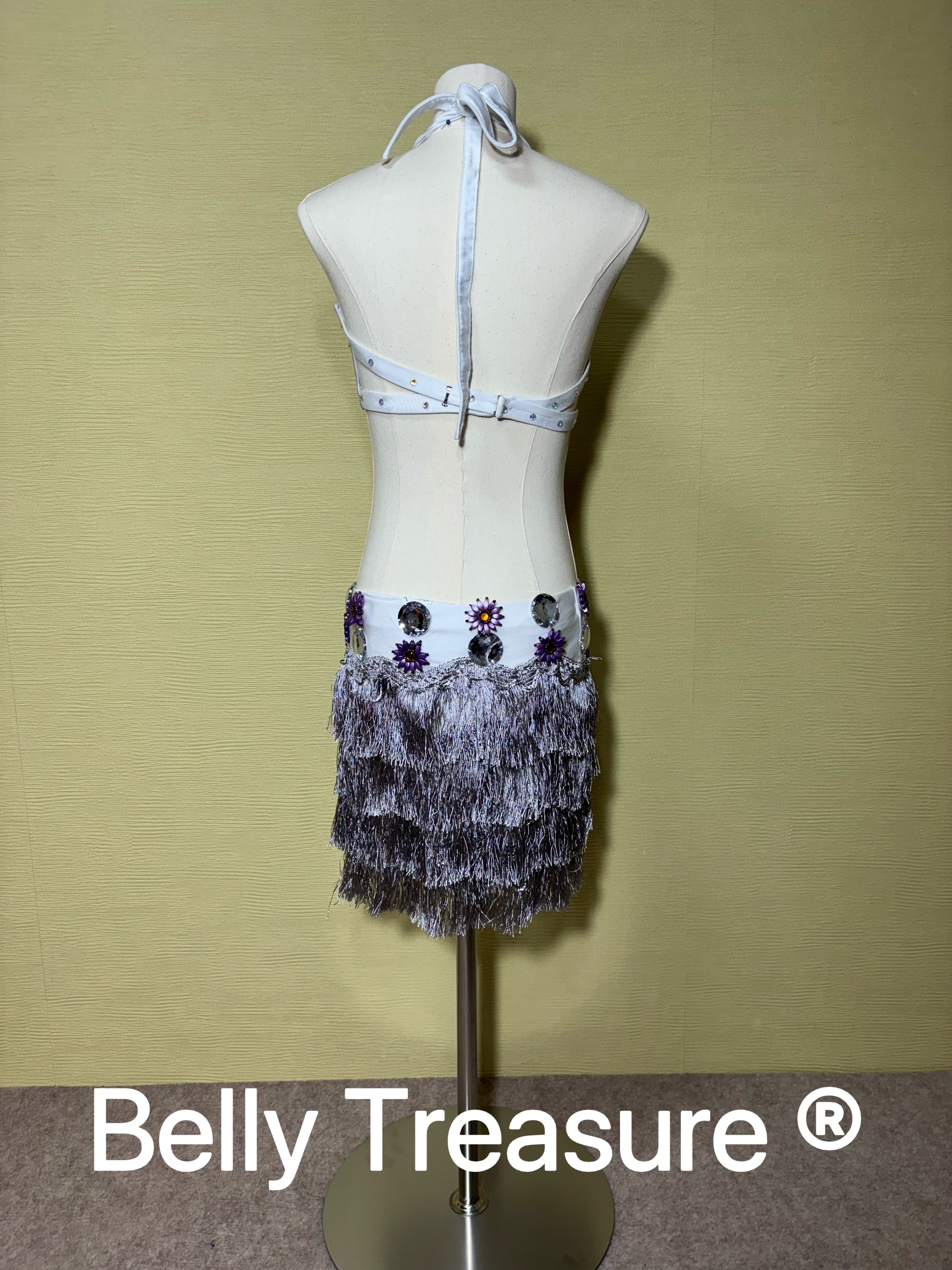 翌日発送可能商品】キッズ用 ベリーダンス衣装(スカート2枚) WZY SZ011