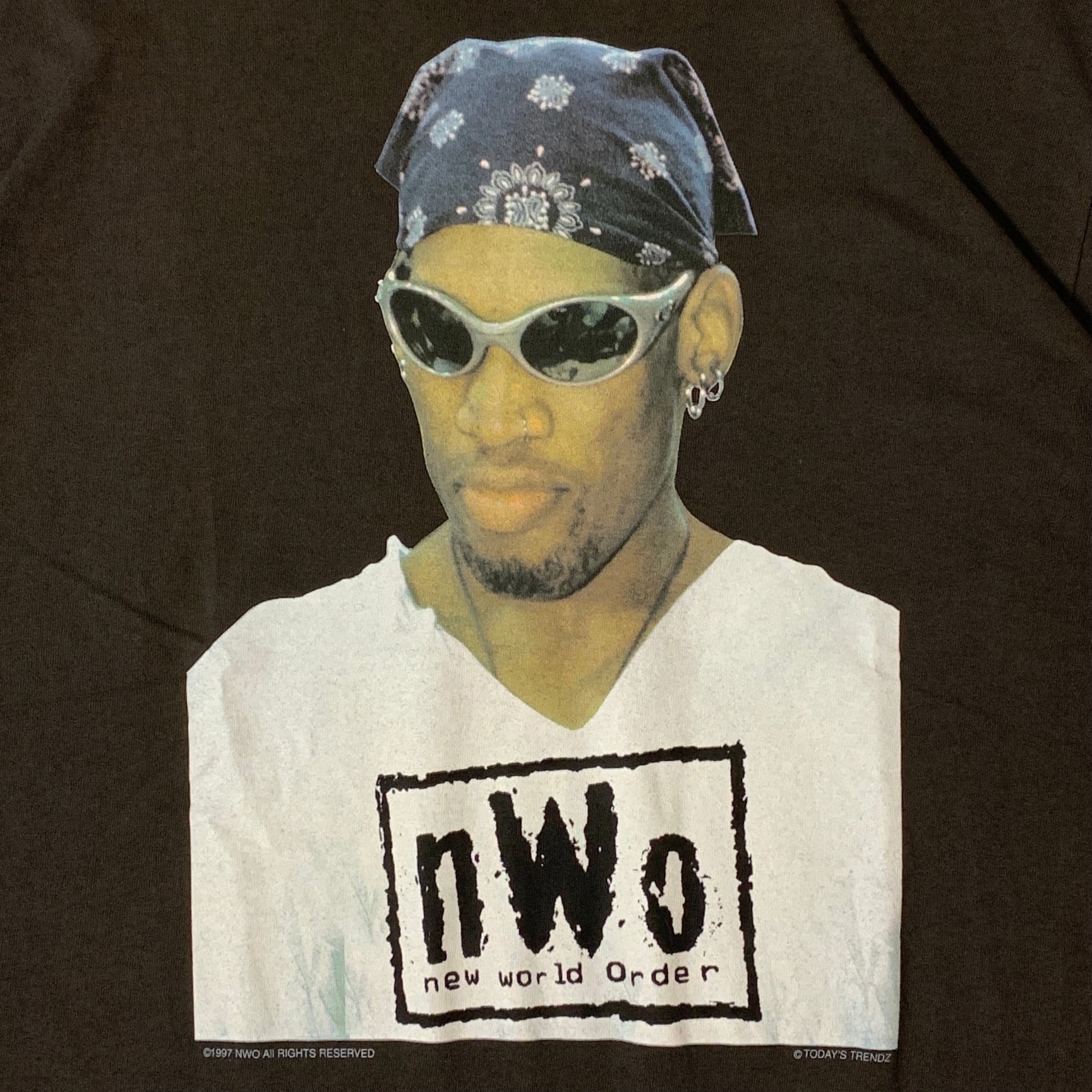 デニス・ロッドマン nwo Tシャツ 1997年