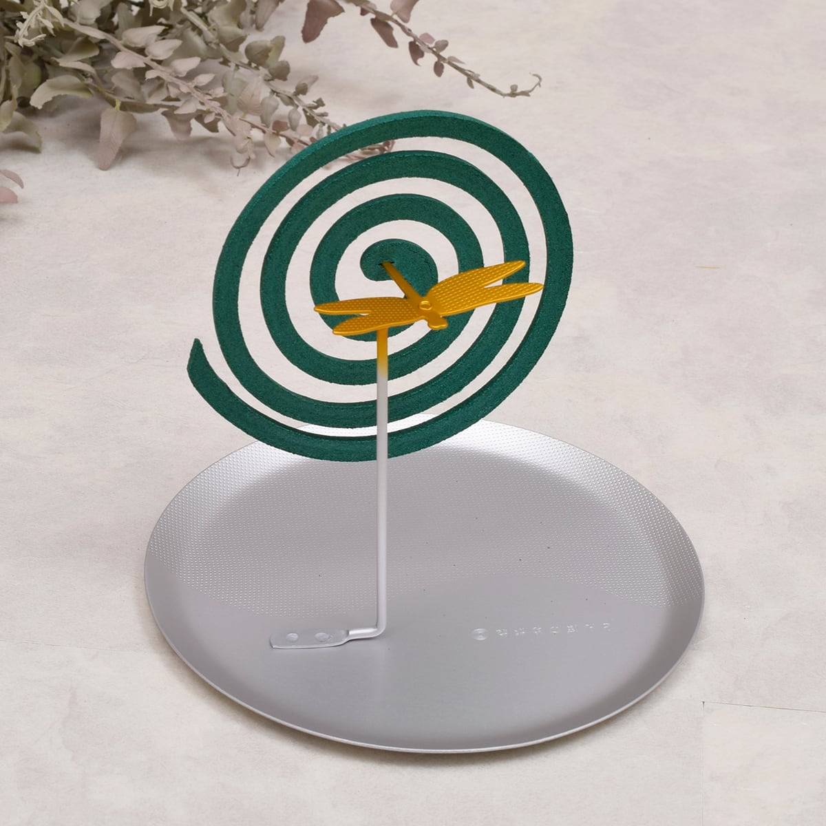 とんぼのめがね 【蚊取 】ALART|アルアート|渦巻き蚊取り線香用|アルミ細工|線香ホルダー