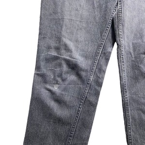 LEVI’S 901 black denim pants made in USA