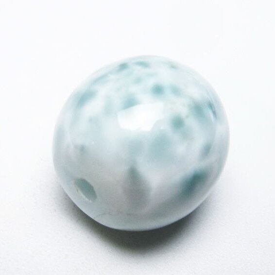 ラリマー パーツ ビーズ 穴あき アクセサリーパーツ ハンドメイド 一点物 メール便可 [M便 1/10] 112-11343