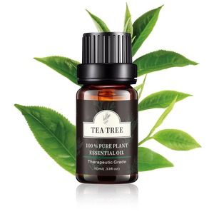 【数量限り】Poven ティートゥリー エッセンシャルオイル 天然100% ティーツリー精油 アロマオイル 10ml