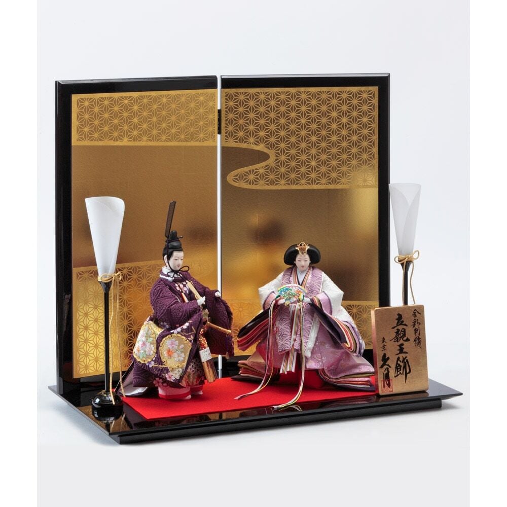 雛人形｜久月 立雛｜女の子 ｜桃の節句｜コンパクト｜久月正規取扱店