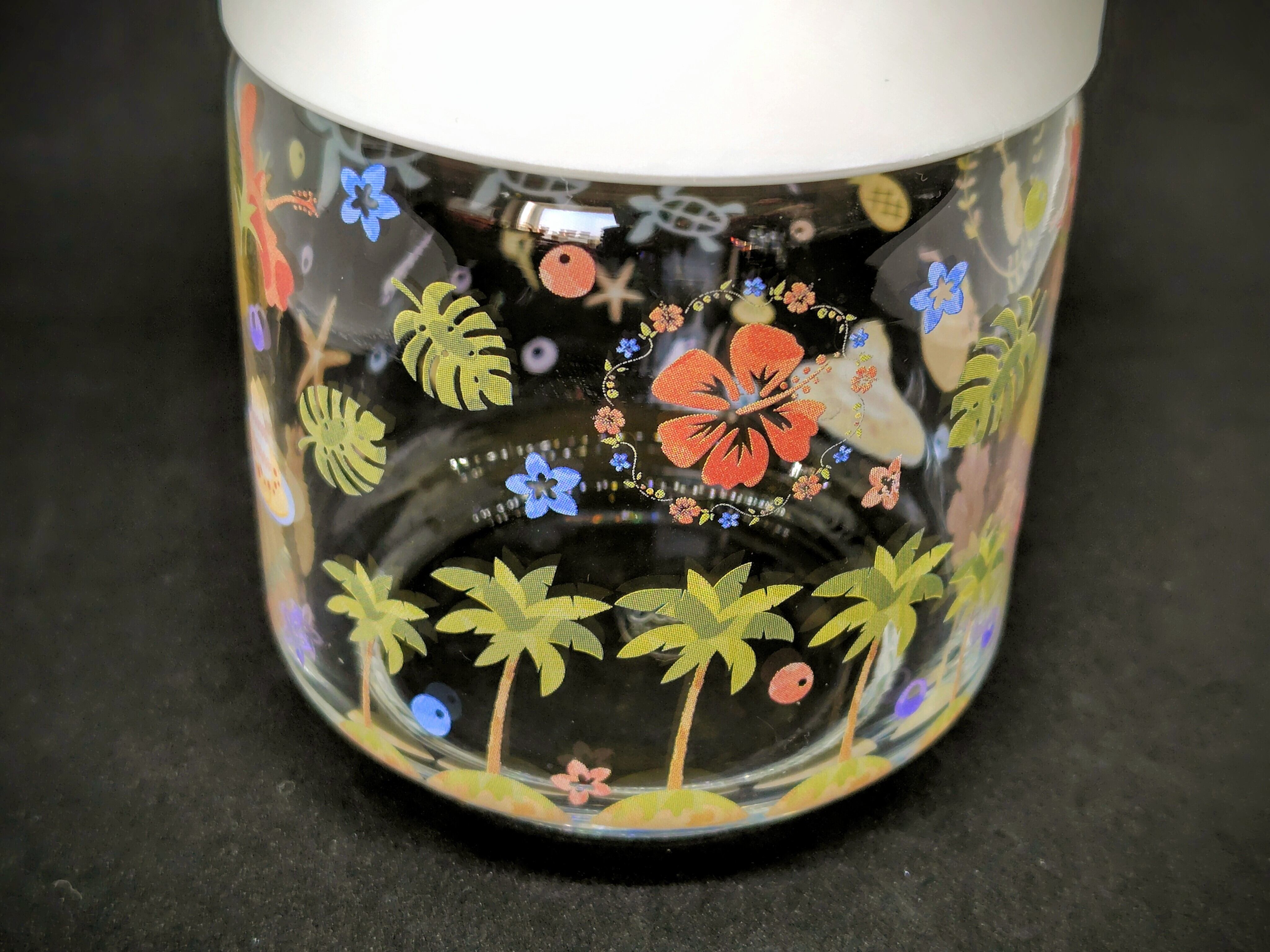 ポーセラーツ転写紙 ガラス用 ハワイアン A5タイプ