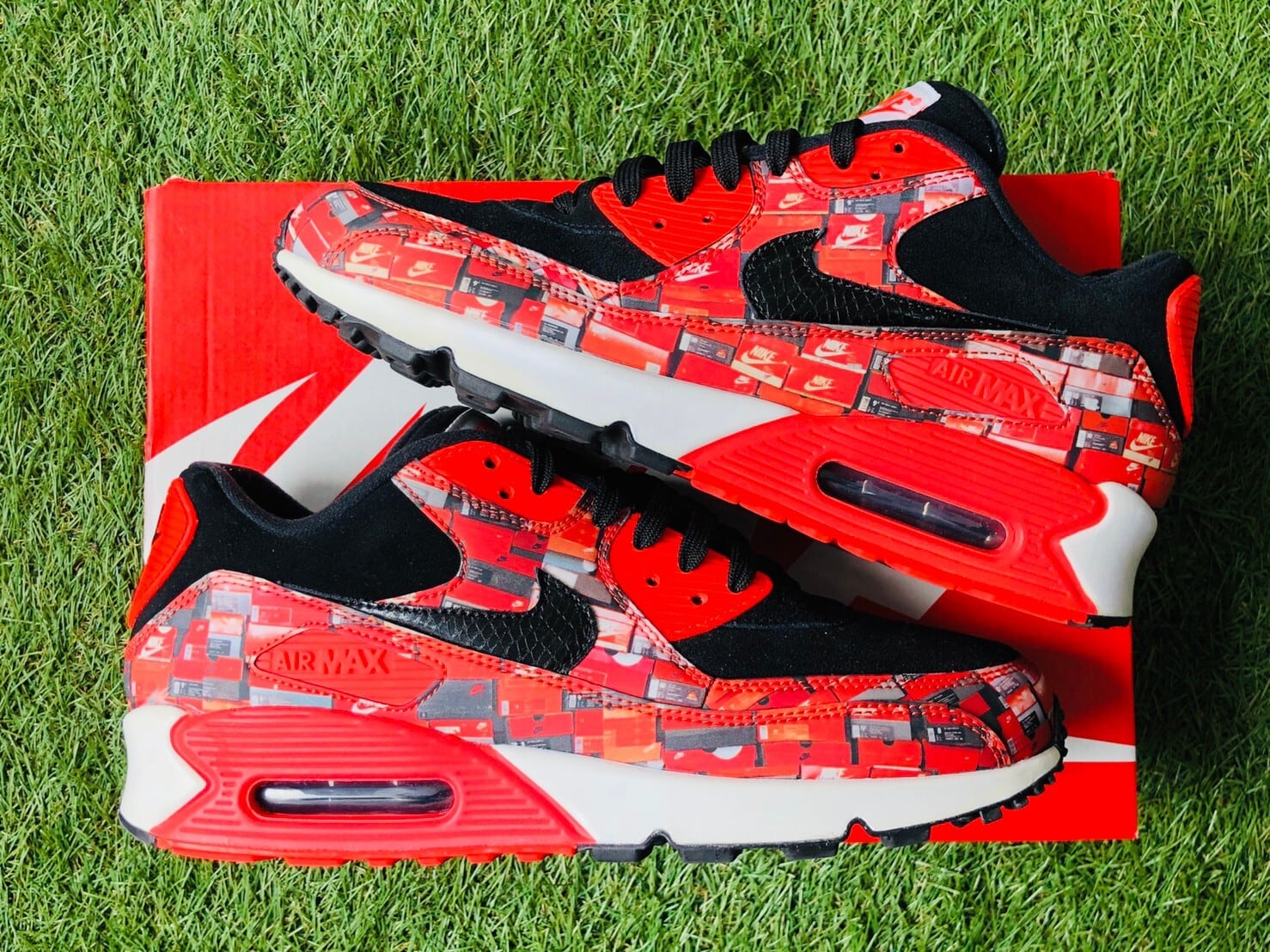 NIKE AIRMAX 90 PRNT we love nike 27cm