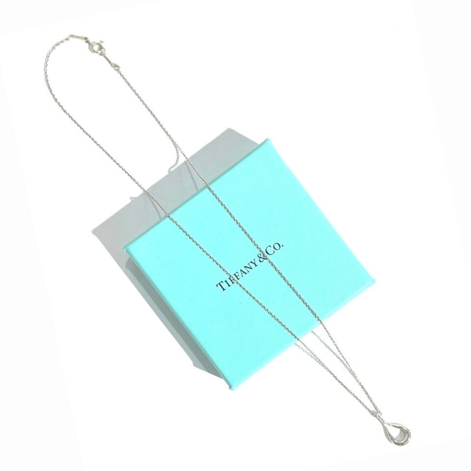 tiffany＆co ネックレス シルバー925 限定価格【TIFFANY&CO.】2075美しい曲線美 オープンティアドロップ