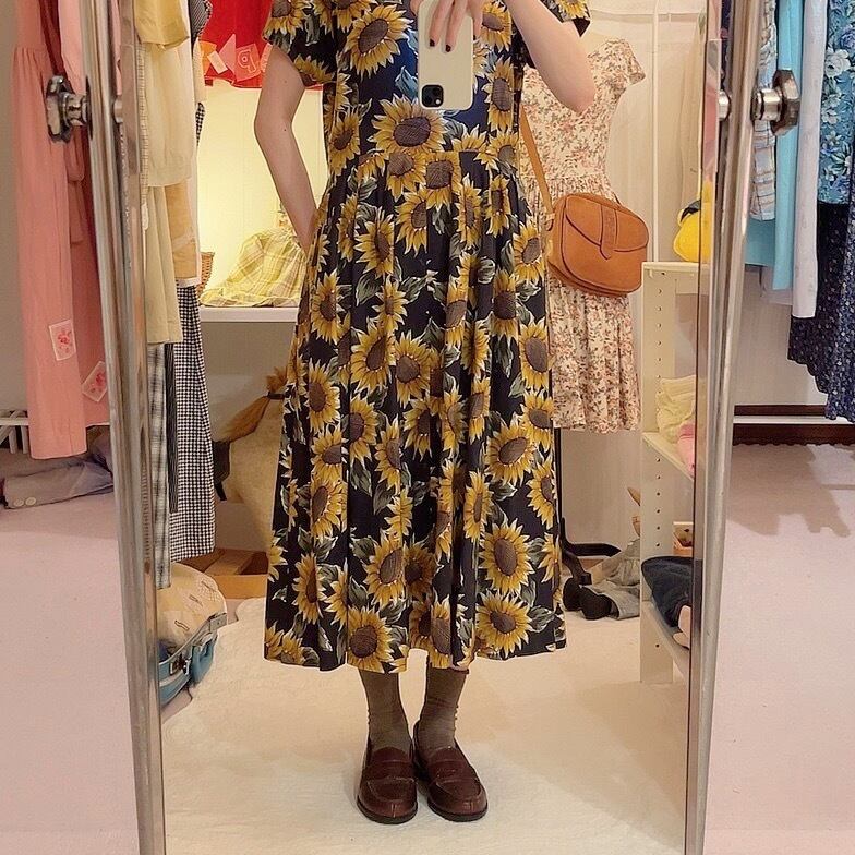 sunflower black one-piece