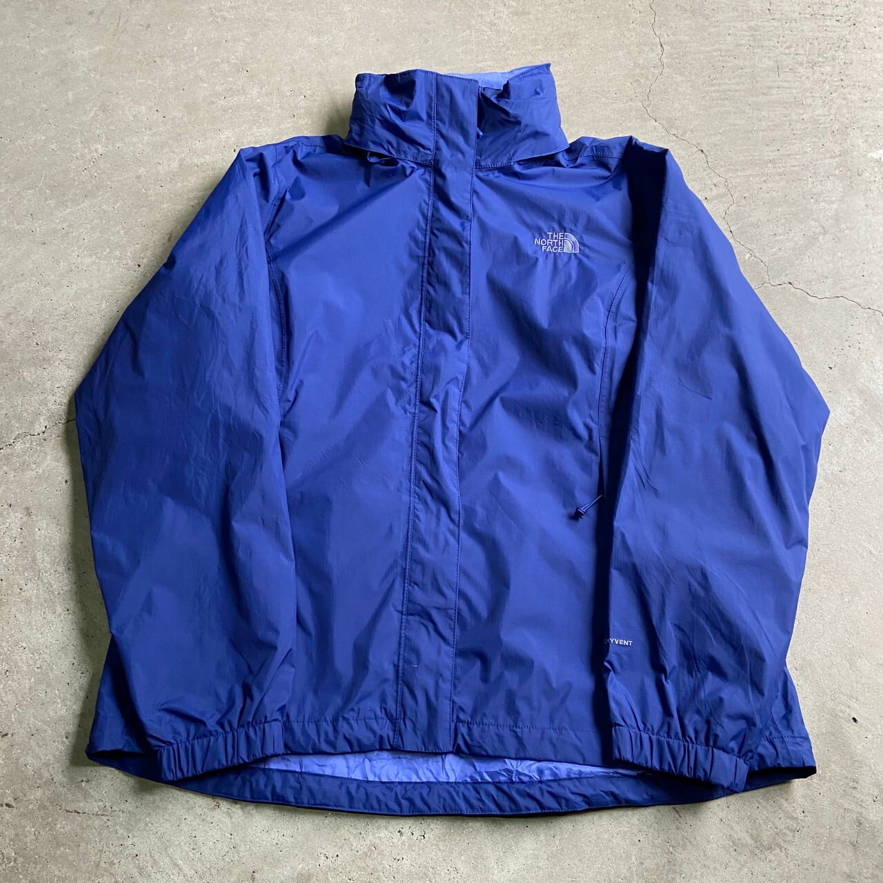 THE NORTH FACE ザ ノースフェイス DRYVENT ドライベント 防水 マウンテンパーカー レディースXL 古着 ブルー 青色  ナイロンジャケット フード収納型【アウトドアジャケット】-1【WS2202-50】 | cave 古着屋【公式】古着通販サイト