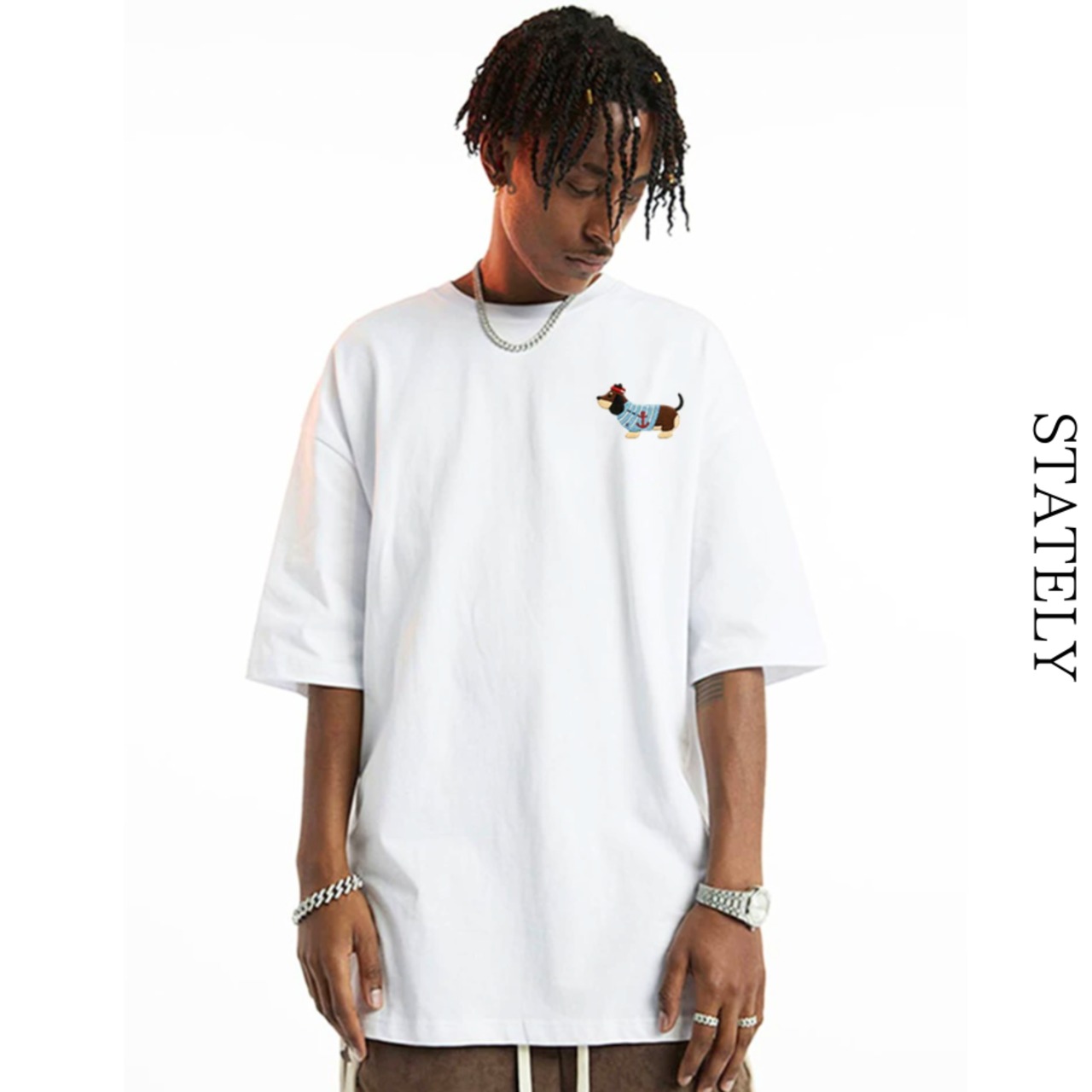 Drew Candy ワンポイント Tee/3color_T265・画像6