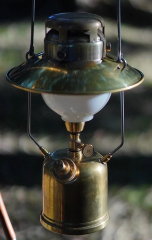 CALMASTORE 〈NO POLISH SOLID BRASS REFLECTOR FOR STORM LANTERN〉