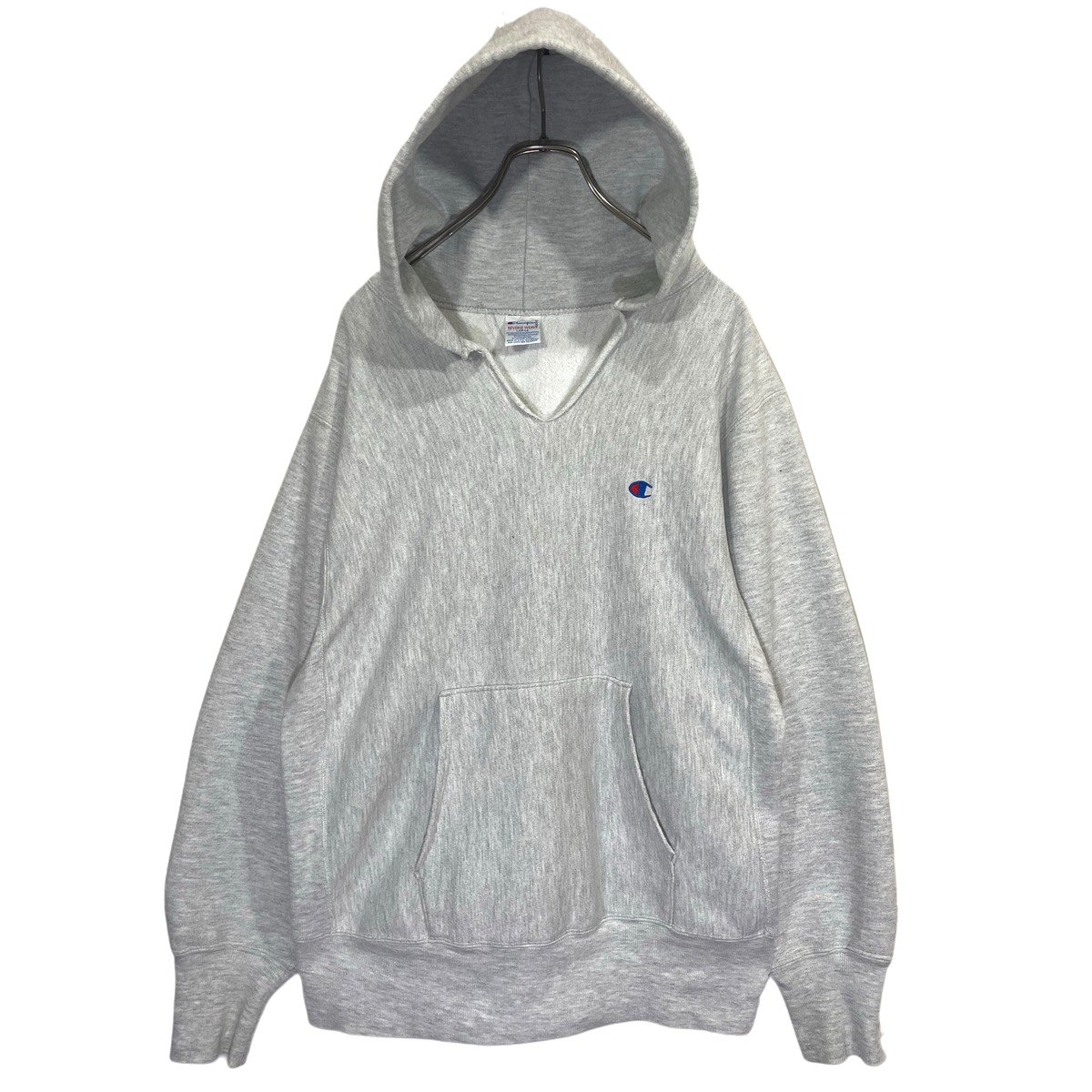 90s champion reverse weave heather grey cottonxpolyesterxrayon 