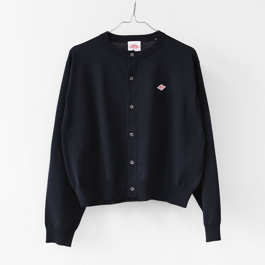 DANTON [ダントン] W Jersey Knit Crew Neck Cardigan [DT-D0137YSD