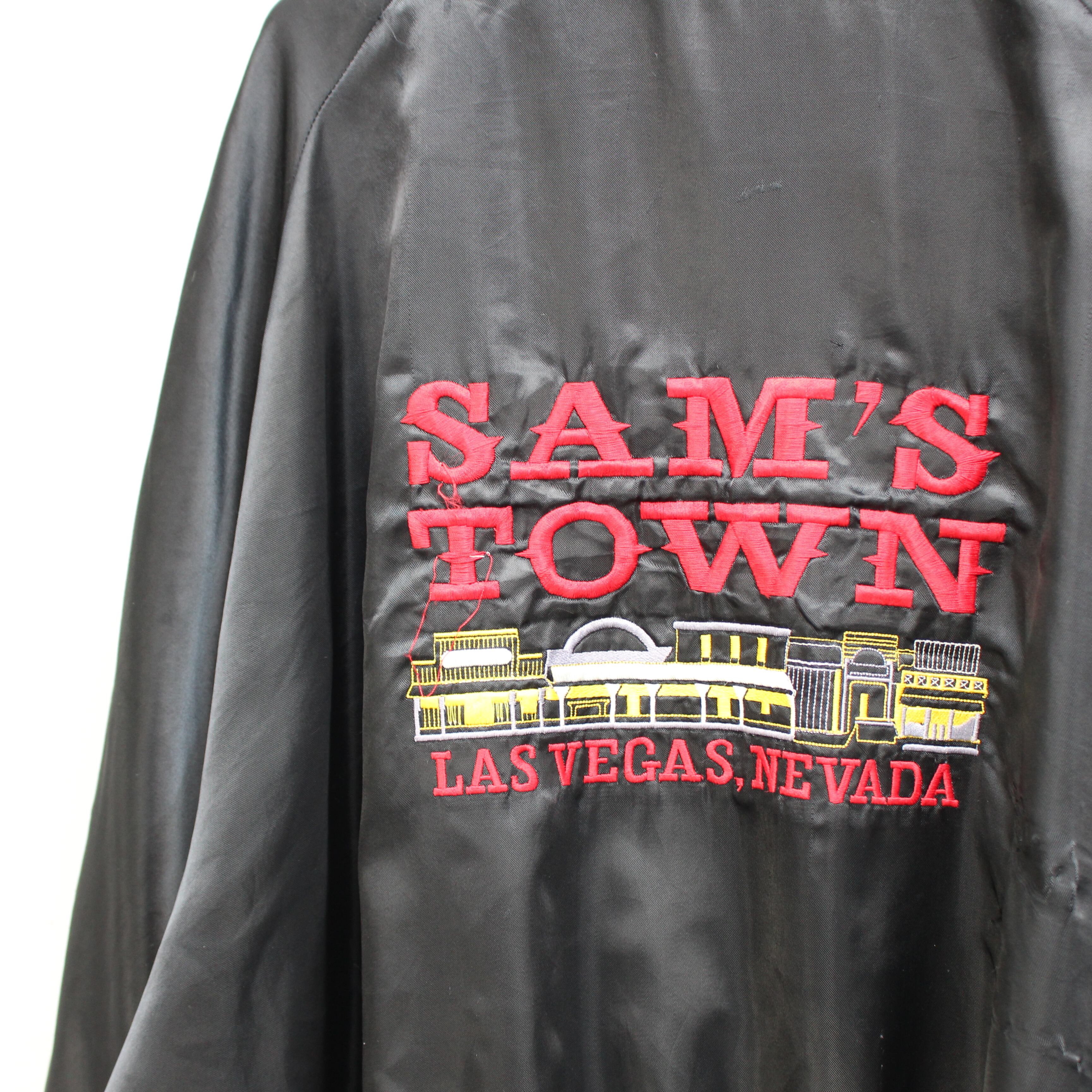 USA VINTAGE SAM'S TOWN EMBROIDERY DESIGN COACH JACKET/アメリカ古着