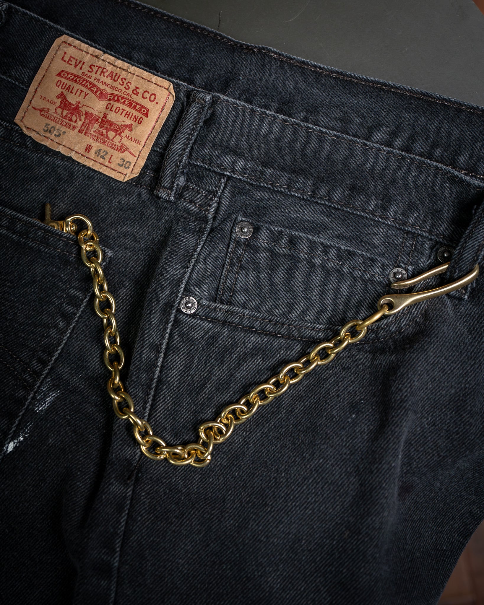 Additive and Line】Wallet Chain Brass WCH-001 新品 ウォレット Additive and Line】Wallet Chain Brass WCH-001 新品 ウォレット