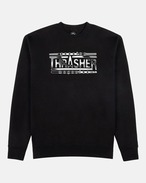 THRASHER / CHROME GENUINE CREWNECK SWEAT