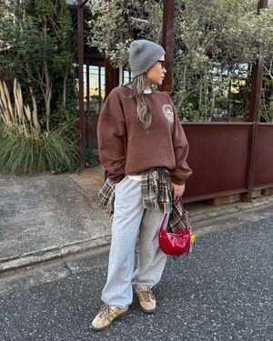 calm rib knit beanie <3color>