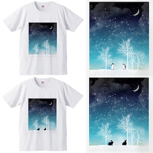 冬の星空 Tシャツ（men&women）