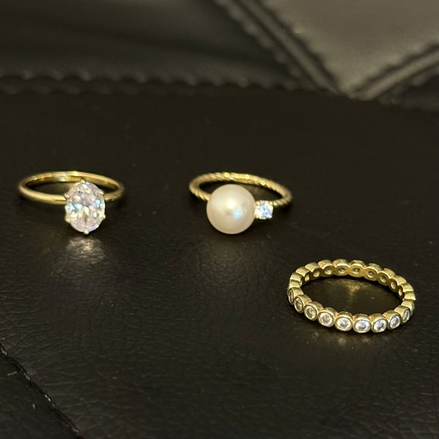 【No.34】ONE STONE Ring