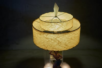 50s MOSS LAMP | ANCHOR_ANTIQUES