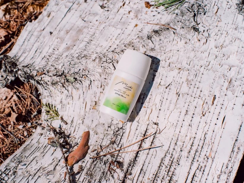 michi incense.. sun - sun oyama no UV milk（日焼け止め） | YAU