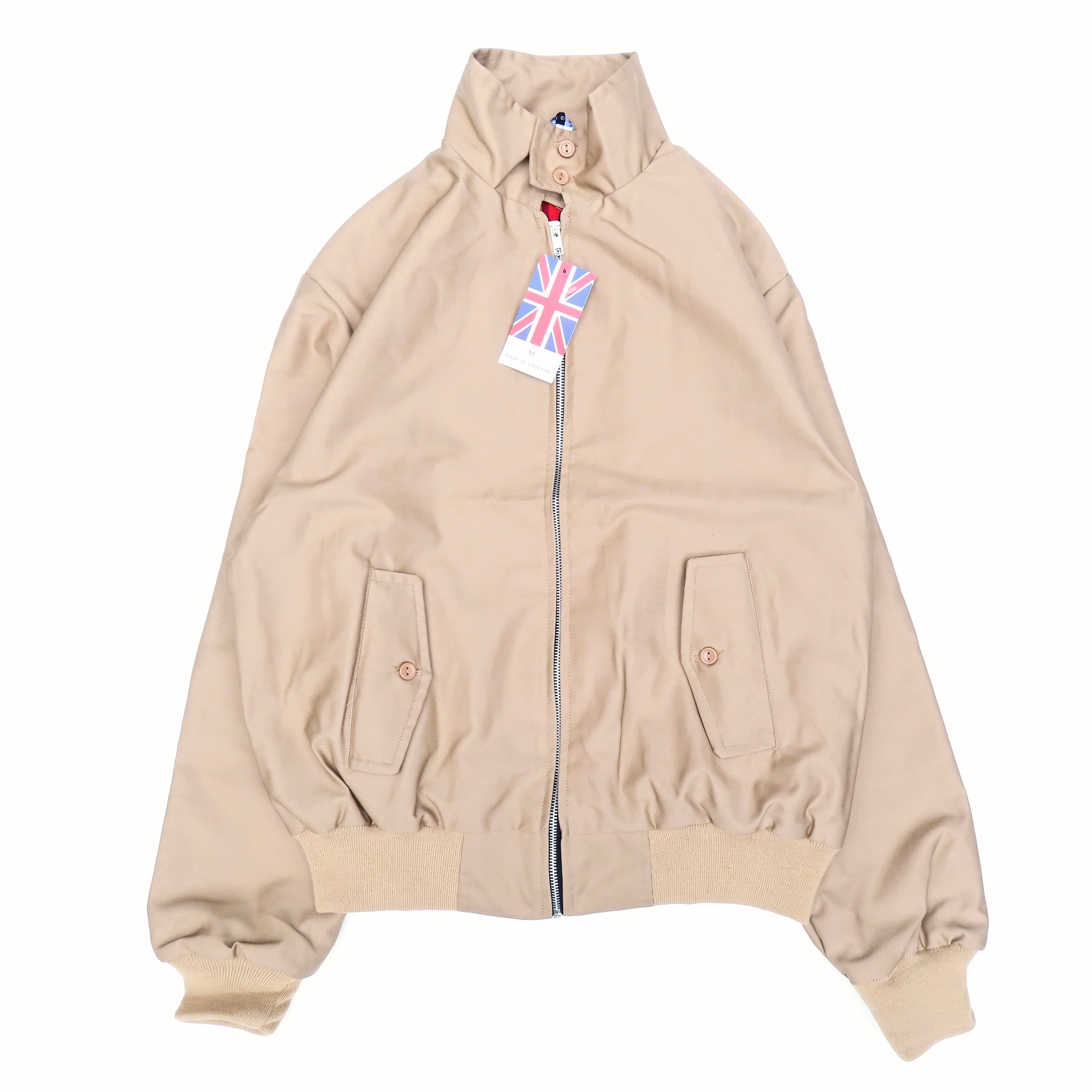 Factory Garment UK P/C Harrington Jacket ベージュ