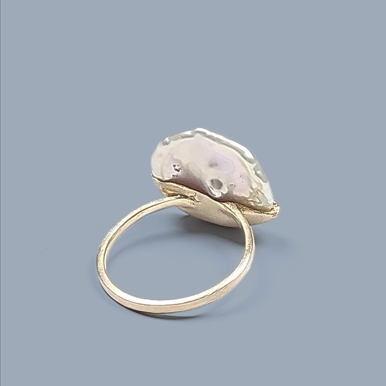 K10 Keshi Pearl Ring