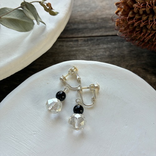 pendule［ typeB ］earring｜天然石