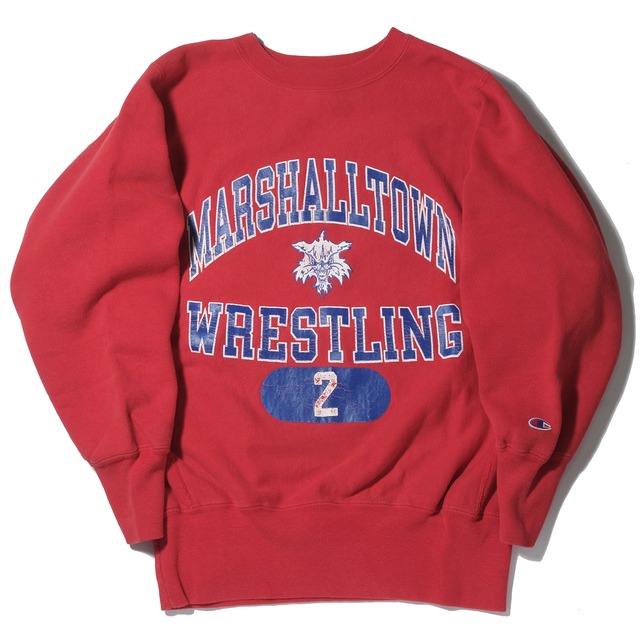 90's Champion Marshalltown wrestling reverse weave made in USA[M]