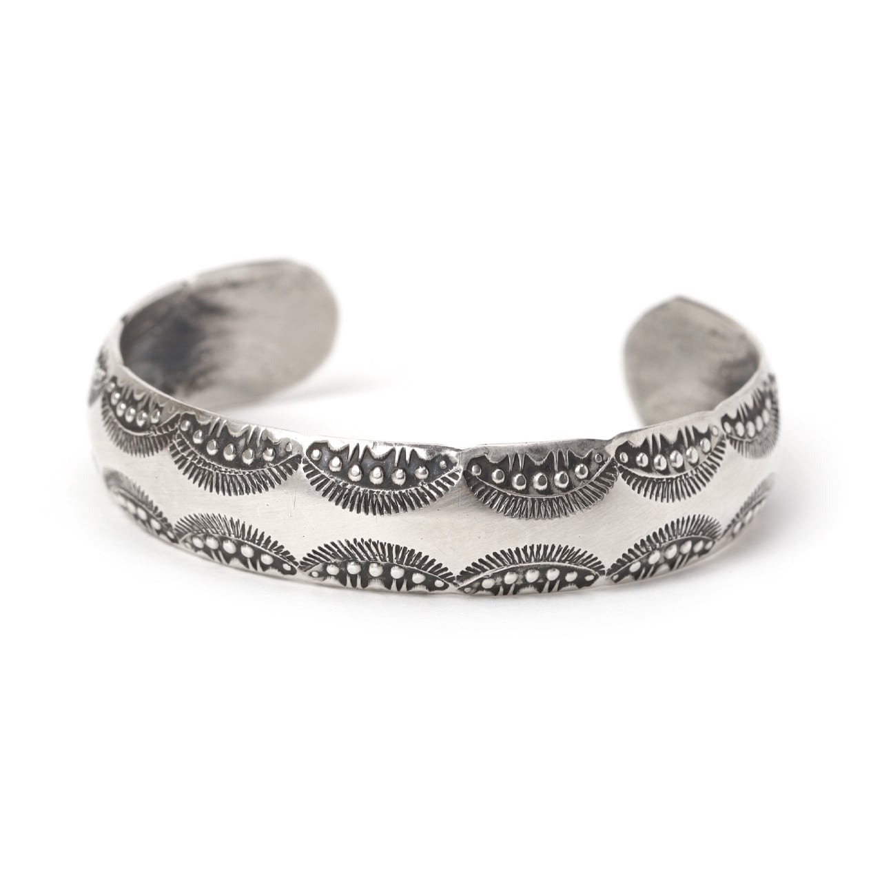 Navajo Vincent Joe Platero トライアングル バングル Vincent Platero ヴィンセント プラテロ Dome Bangle ドームバングル