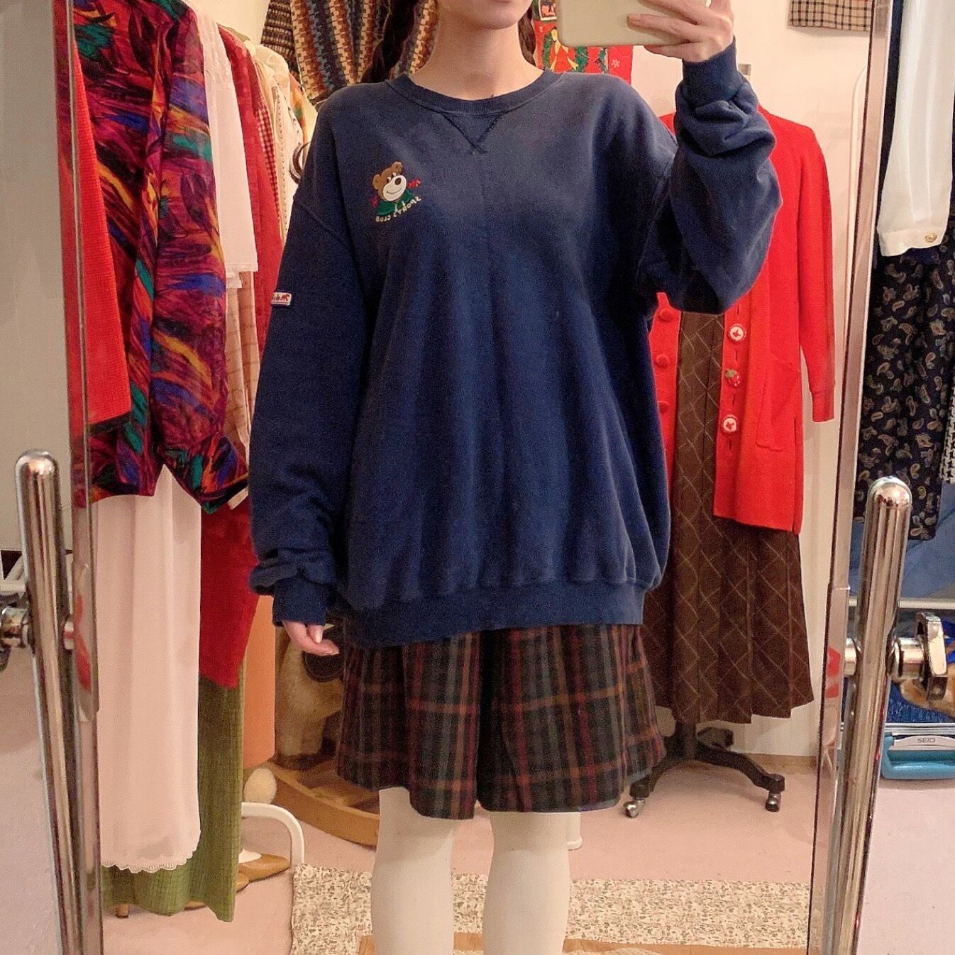 MIKIHOUSE / bear wappen sweat