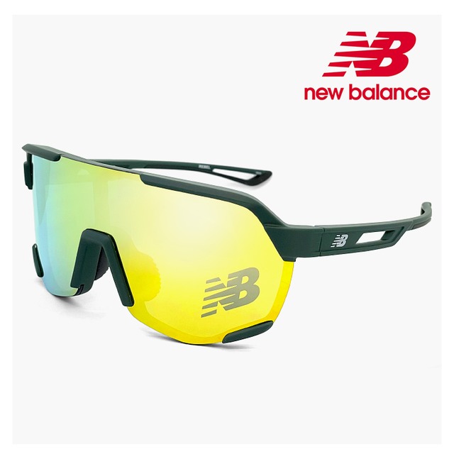 ニューバランス 偏光サングラス NB08113 c02p 偏光 レンズ スポーツ  