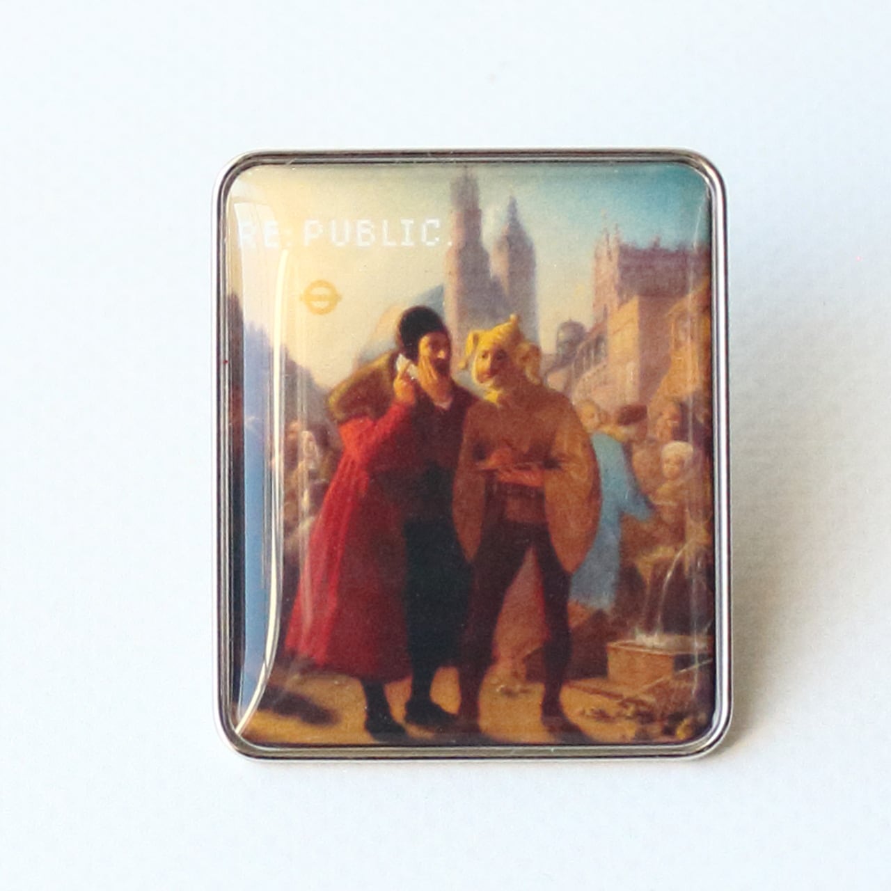 ◆RE:PUBLIC. -Stanczyk faking a toothache - (1856)