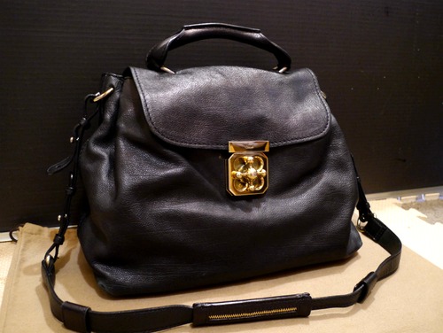 2014美品◆Chloe クロエ エルシー ハンドショルダー2way バッグ 黒