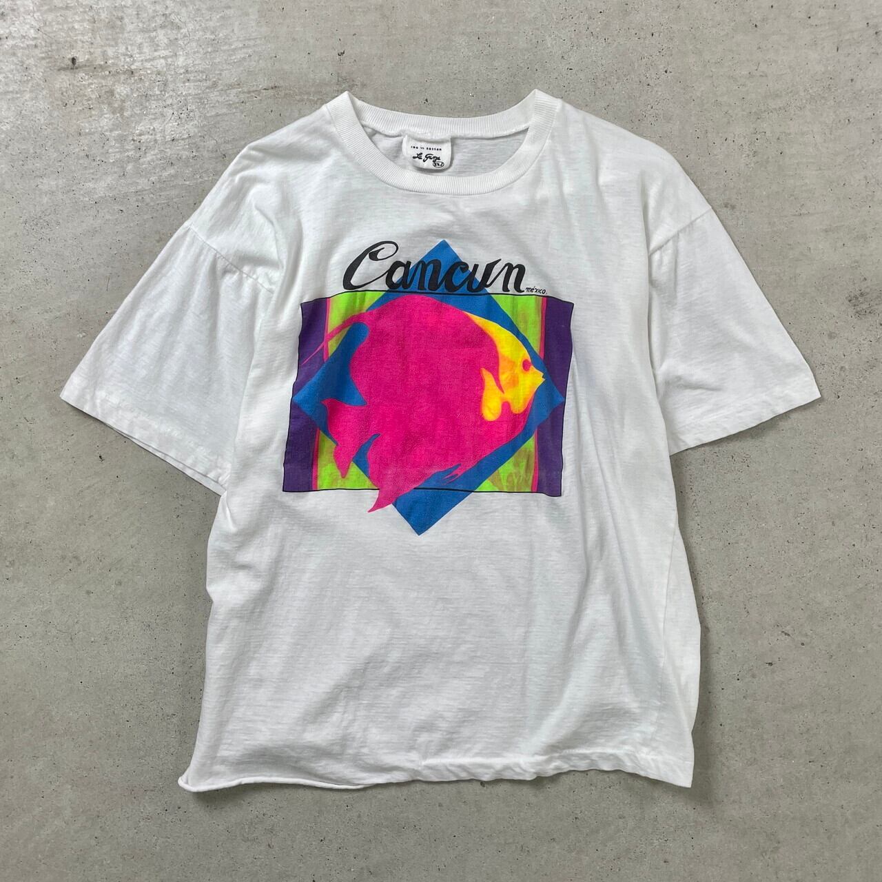 Cancun Mexico カンクン メキシコ スーベニア プリントTシャツ 