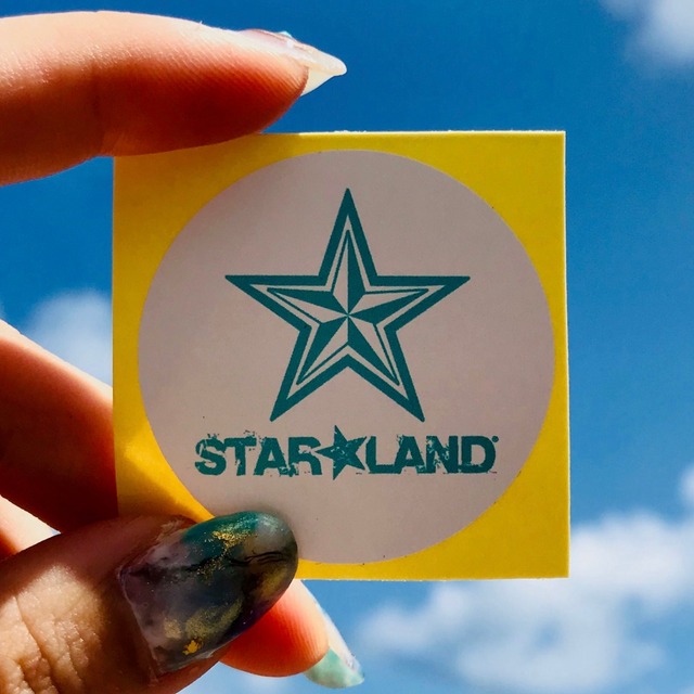 STAR☆LANDオリジナルステッカー