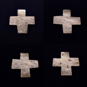 cross pin M / brass