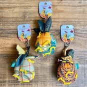 【MALAGUETA マラゲッタ】ファブリック パイナップル キーホルダー③