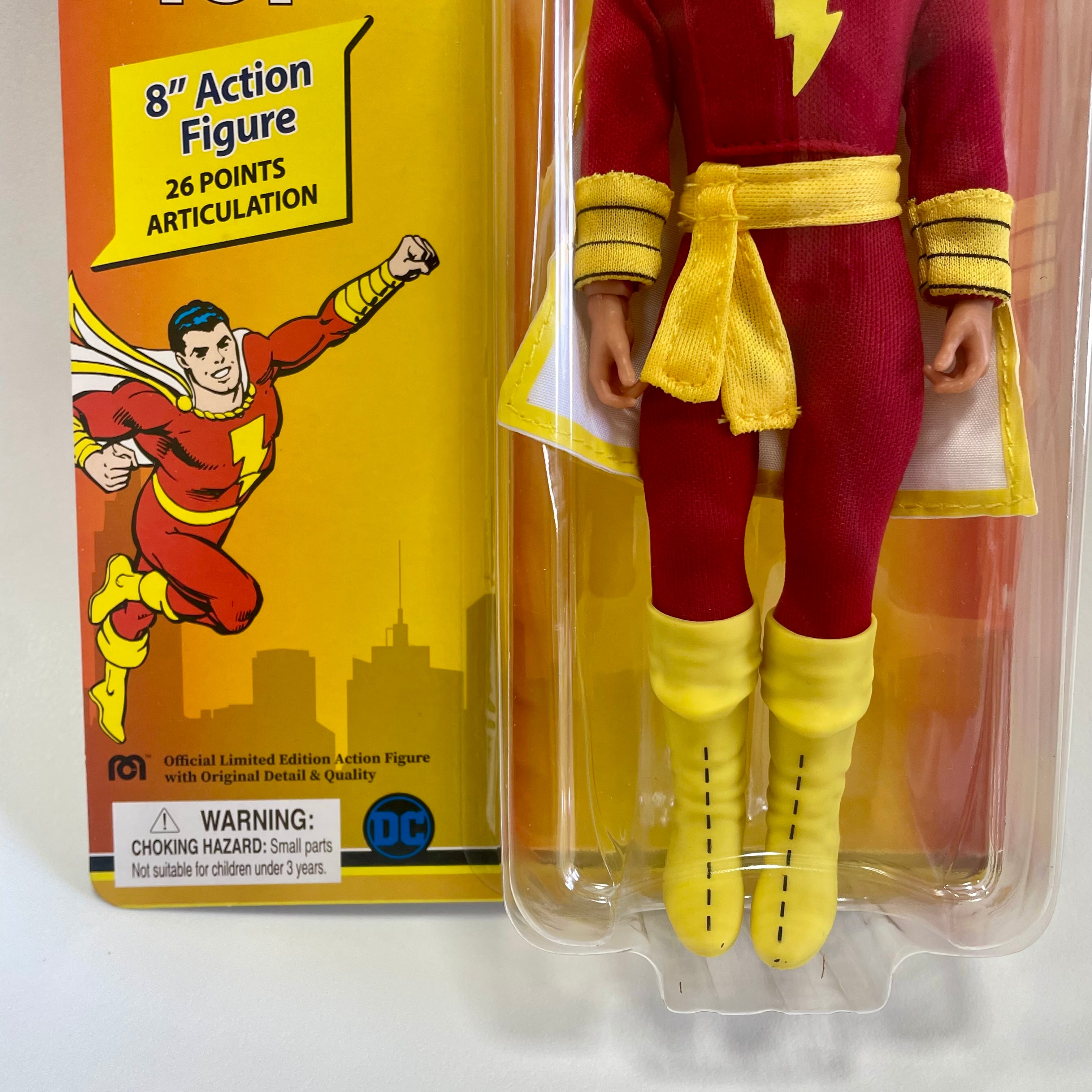 Mego DC COMICS Shazam 8インチ アクションフィギュア シャザム Action