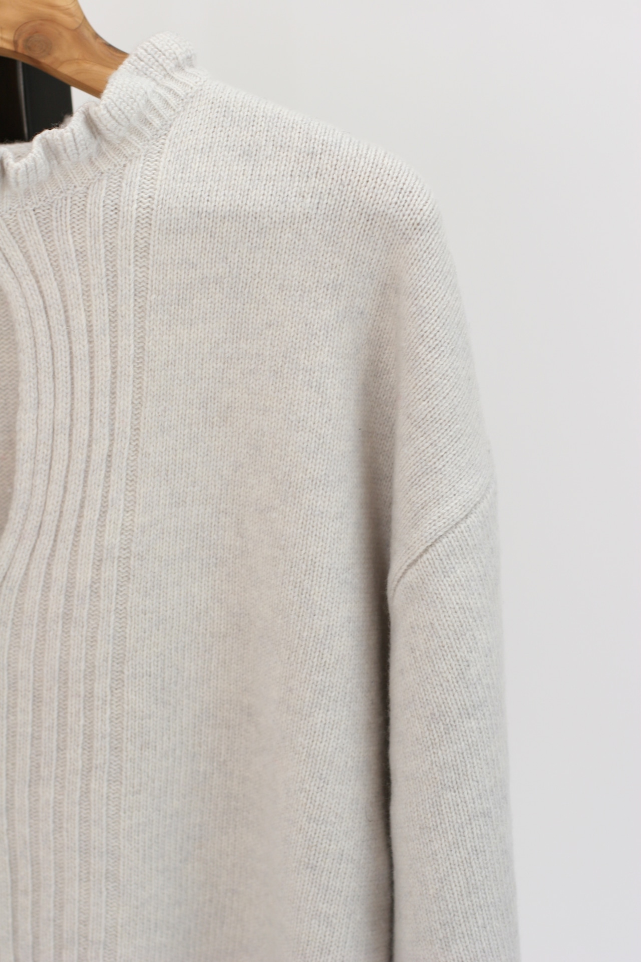 【ROBE de PEAU】Skipper frill knit pullover(RS028)