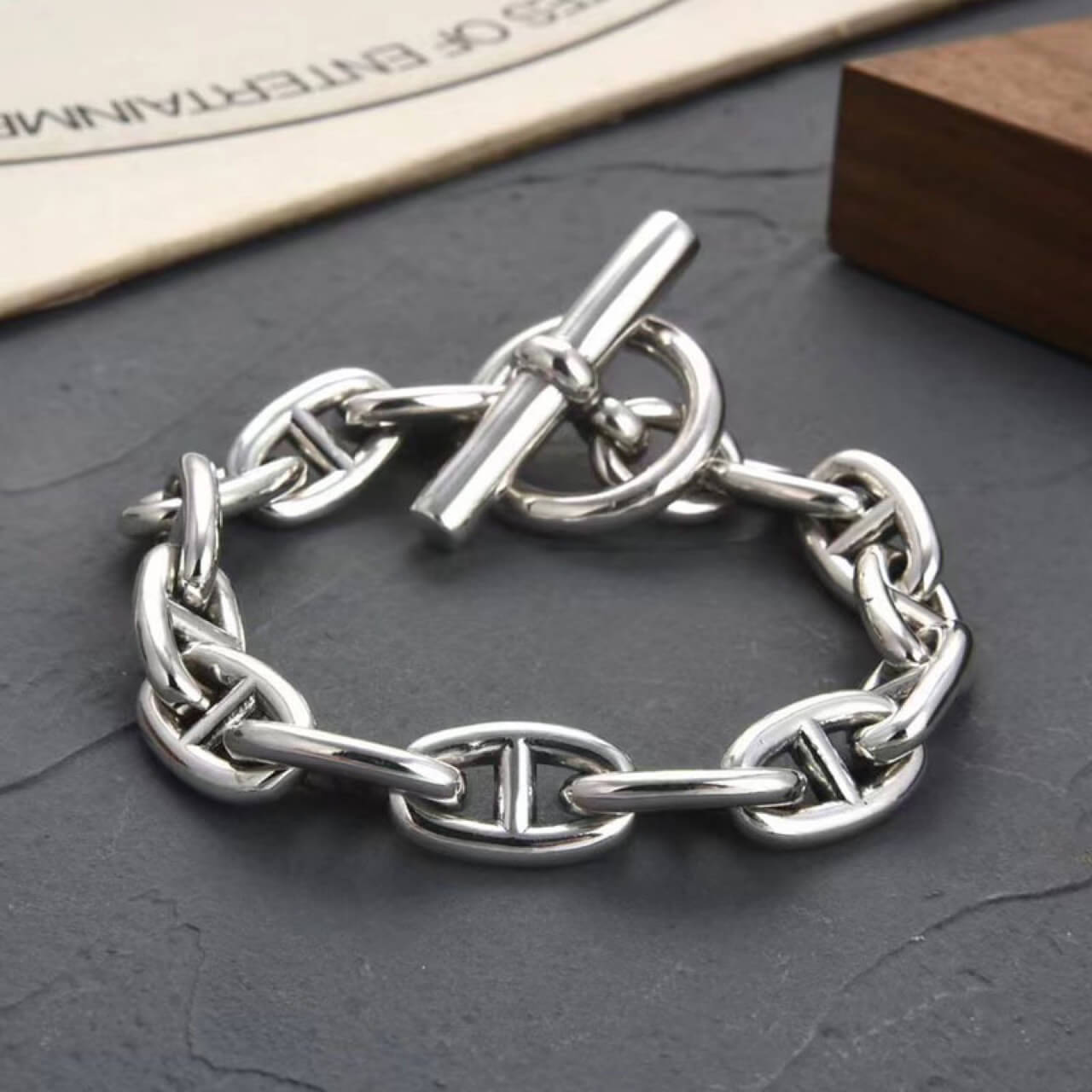 anchor chain bracelet (B1) | Wanna shop anchor chain bracelet (B1) | Wanna shop