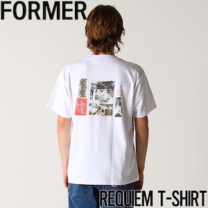 半袖TEE Tシャツ FORMER フォーマー REQUIEM T-SHIRT WHITE TE-24222 日本代理店正規品L