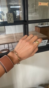 S925 hoso double line ring