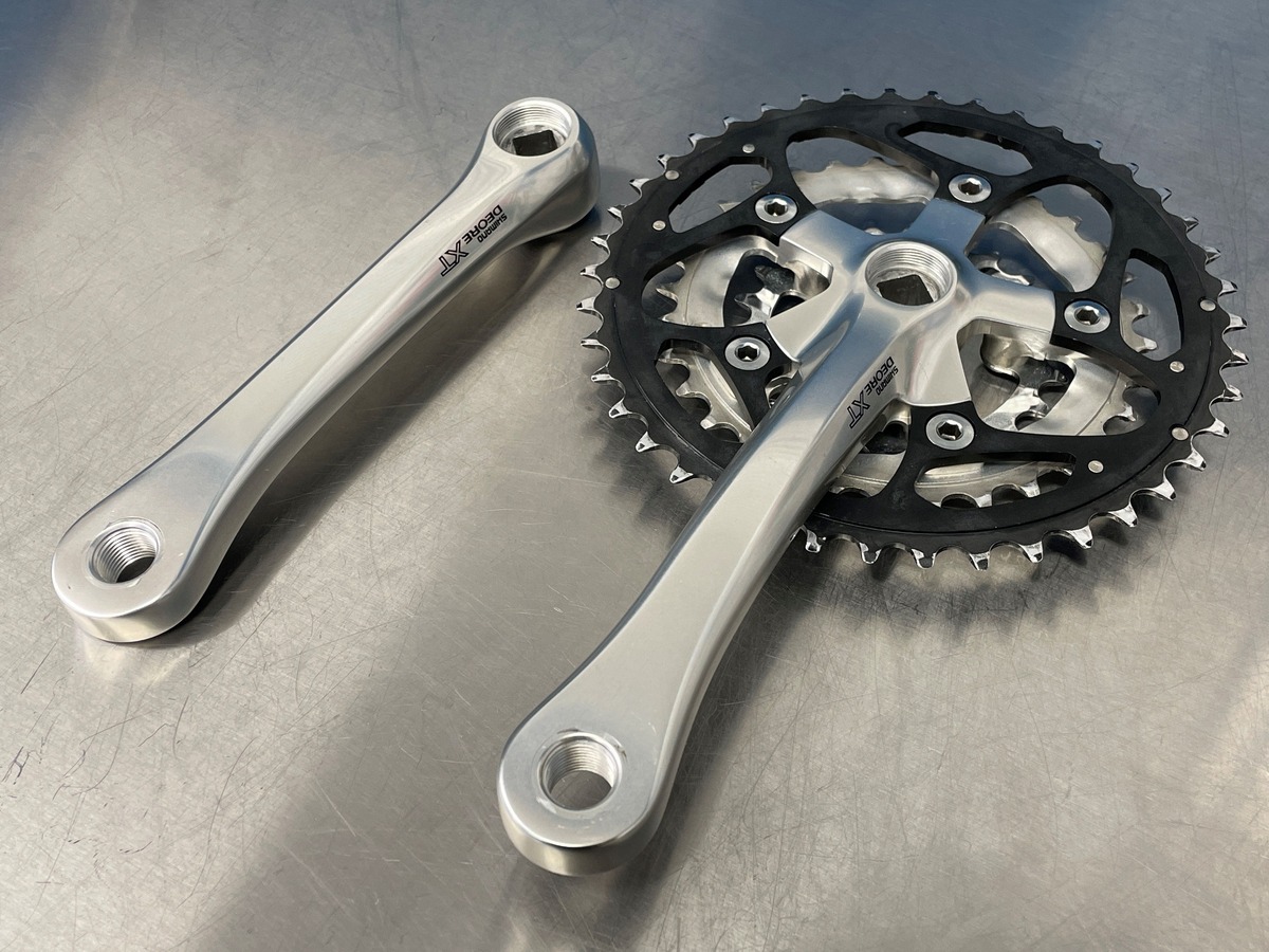 SHIMANO DEORE XT FC-M737 Crank set クリーニング済 | CALI BIKES SC