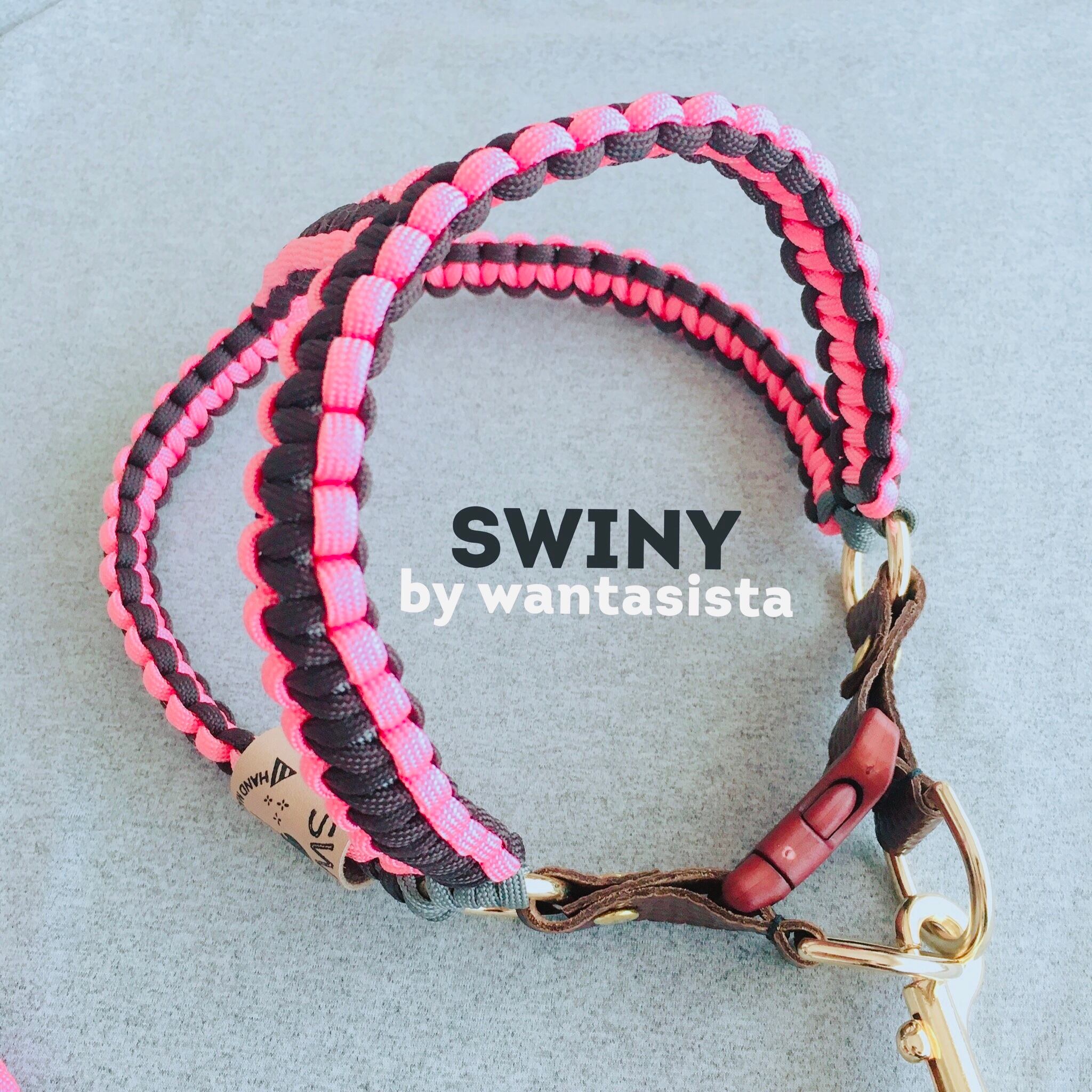 Ssize【ハーネス・パラコード&本革】オーダーメイド♡SWINY by