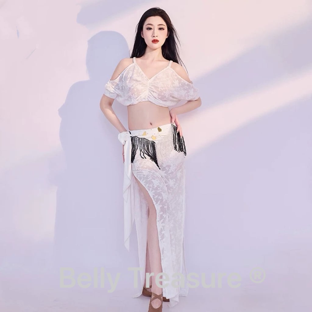 ベリーダンス 3カラー レッスンウェア MDW DS168 202506 | Belly